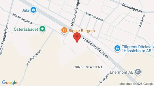 Lager zur Miete i Hässleholm – Foto von Google Street View