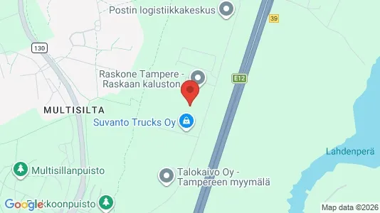 Lager zur Miete i Tampere Eteläinen – Foto von Google Street View