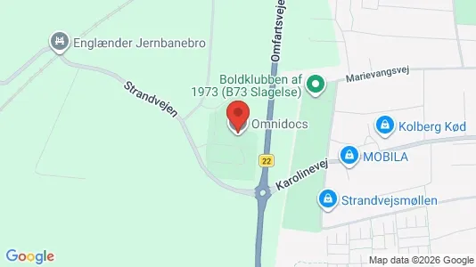 Kantorruimte te huur i Slagelse - Foto uit Google Street View