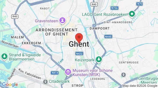 Lager zur Miete i Stad Gent – Foto von Google Street View