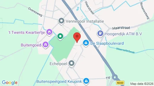 Toimistotilat Vuokrattavana i Dinkelland - Kuva Google Street Viewstä