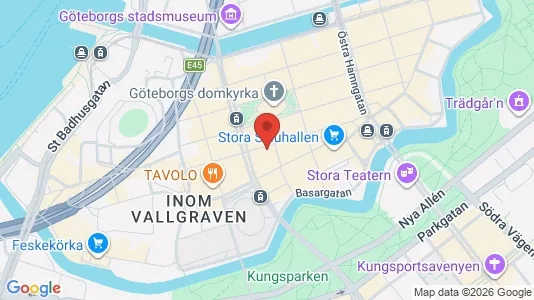 Kontorlokaler til leje i Gøteborg Centrum - Foto fra Google Street View