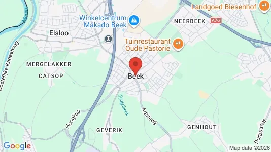 Werkstätte zur Miete i Beek – Foto von Google Street View