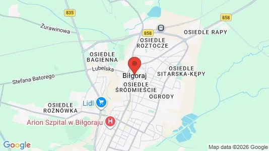 Liikekiinteistöt Myynnissä i Biłgorajski - Kuva Google Street Viewstä