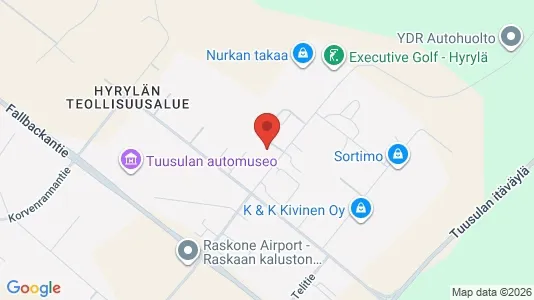 Industrial properties for rent i Tuusula - Photo from Google Street View