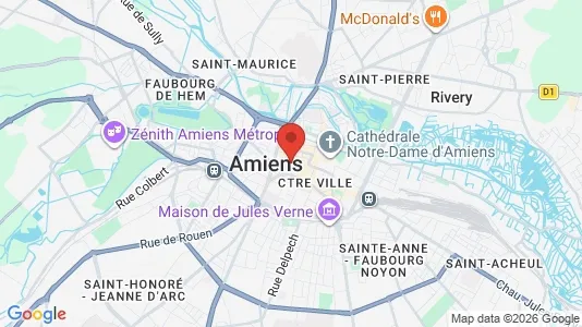 Varastot Vuokrattavana i Amiens - Kuva Google Street Viewstä