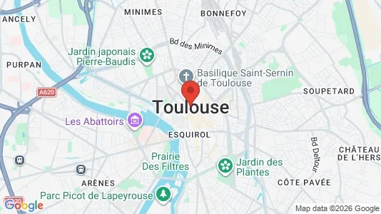 Varastot Vuokrattavana i Toulouse - Kuva Google Street Viewstä