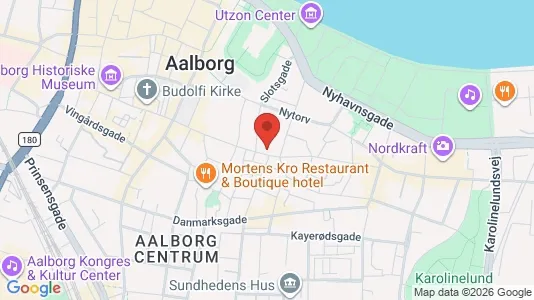 Företagslokaler för uthyrning i Ålborg Centrum – Foto från Google Street View
