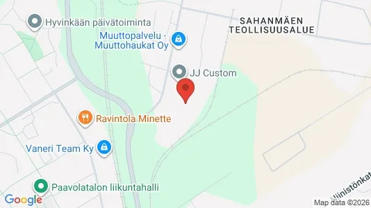 Lager til leie i Hyvinkää – Bilde fra Google Street View