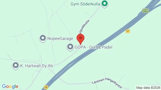 Varastot Vuokrattavana i Sipoo - Kuva Google Street Viewstä
