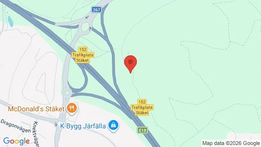 Lager til leie i Järfälla – Bilde fra Google Street View