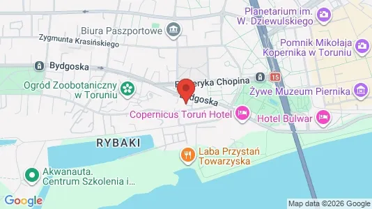 Gewerbeflächen zur Miete i Toruń – Foto von Google Street View