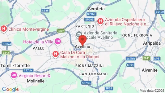 Office spaces for rent i Avellino - Photo from Google Street View