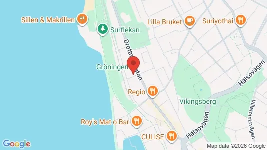 Kontorlokaler til leje i Helsingborg - Foto fra Google Street View