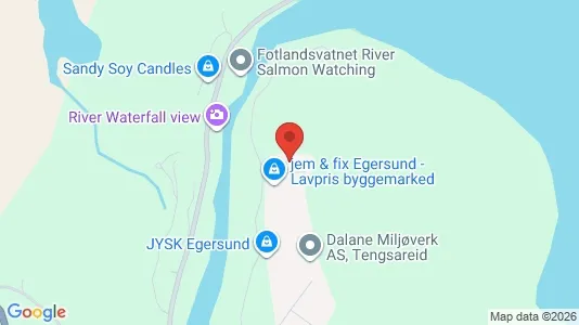 Lokaler til salg i Eigersund - Foto fra Google Street View