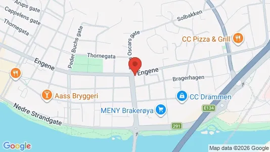 Lokaler til salg i Drammen - Foto fra Google Street View