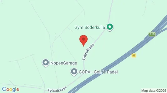 Verkstedhaller til leie i Sipoo – Bilde fra Google Street View