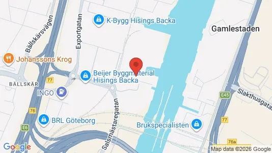 Lager til leie i Göteborg Ø – Bilde fra Google Street View
