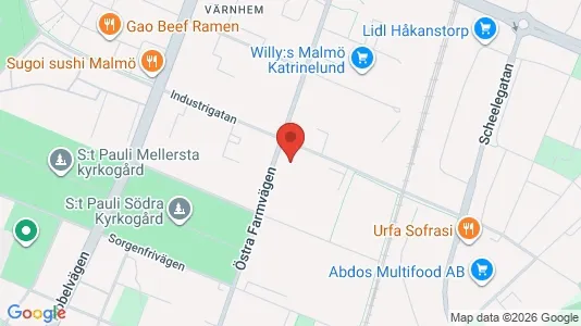 Kontorslokaler för uthyrning i Härnösand – Foto från Google Street View
