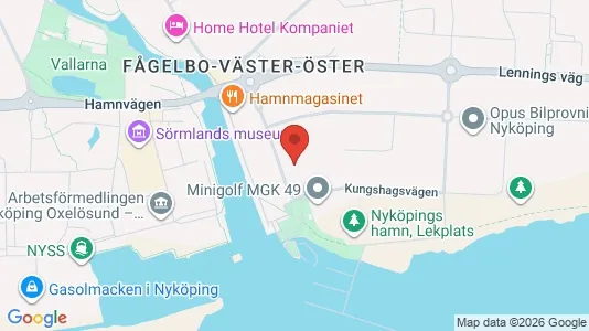 Kontorlokaler til leje i Nyköping - Foto fra Google Street View