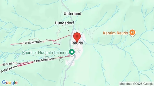 Lokale biurowe Do wynajęcia i Rauris - kort over placeringen