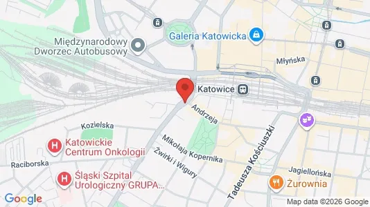 Kantorruimte te huur i Katowice - Foto uit Google Street View