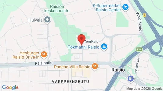Office spaces for sale i Raisio - Photo from Google Street View