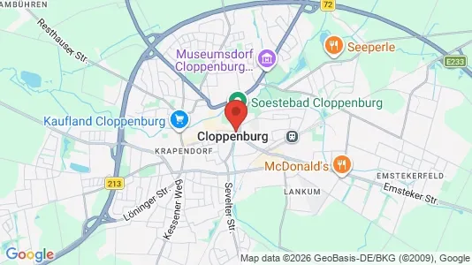 Bedrijfsruimtes te huur i Cloppenburg - Foto uit Google Street View