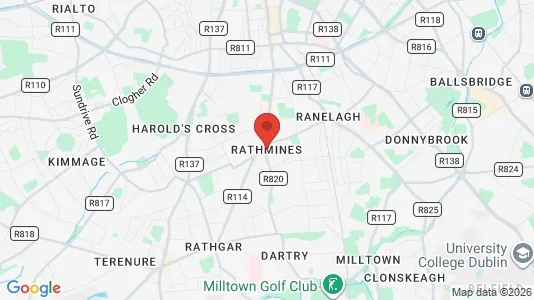 Büros zur Miete i Rathmines – Foto von Google Street View