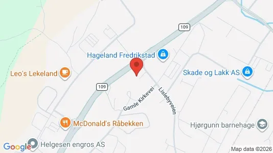 Kantorruimte te huur i Fredrikstad - Foto uit Google Street View