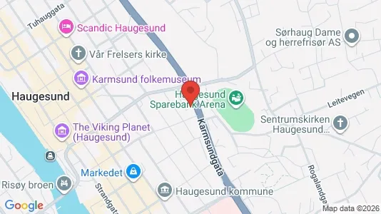 Büros zur Miete i Haugesund – Foto von Google Street View