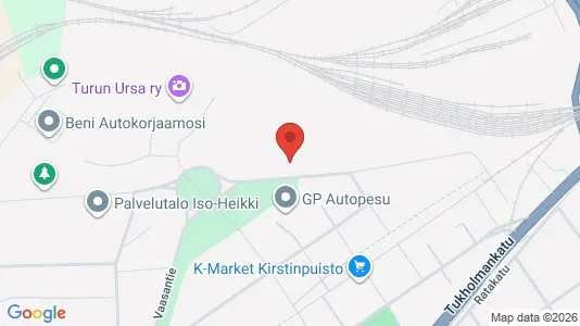 Kontorslokaler för uthyrning i Åbo – Foto från Google Street View