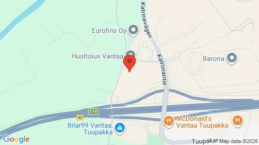 Kantorruimte te huur i Vantaa - Foto uit Google Street View
