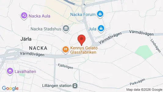 Clinics Vuokrattavana i Nacka - Kuva Google Street Viewstä