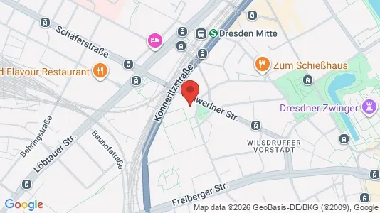 Büros zur Miete i Dresden – Foto von Google Street View