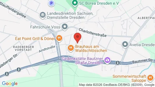Büros zur Miete i Dresden – Foto von Google Street View