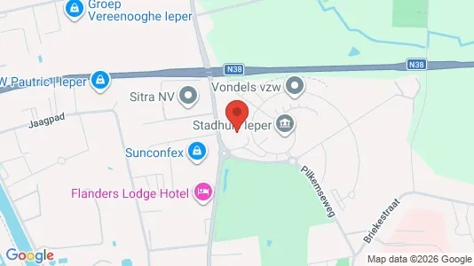 Büros zur Miete i Ieper – Foto von Google Street View