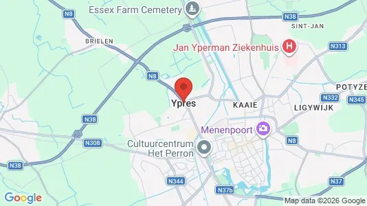 Kontorer til leie i Ieper – Bilde fra Google Street View