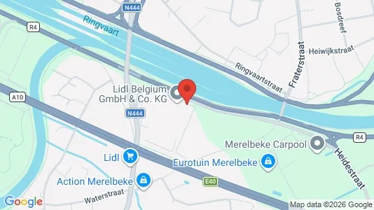 Office spaces for rent i Merelbeke - Photo from Google Street View