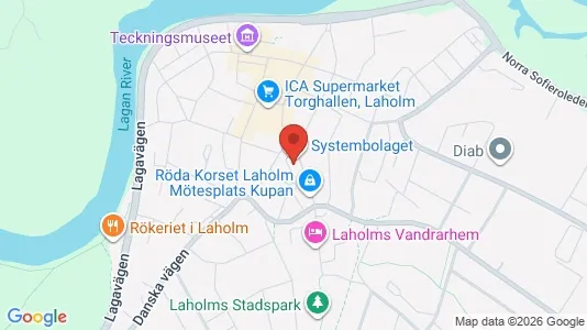 Kantorruimte te huur i Laholm - Foto uit Google Street View