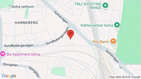 Kontorlokaler til leje i Solna - Foto fra Google Street View