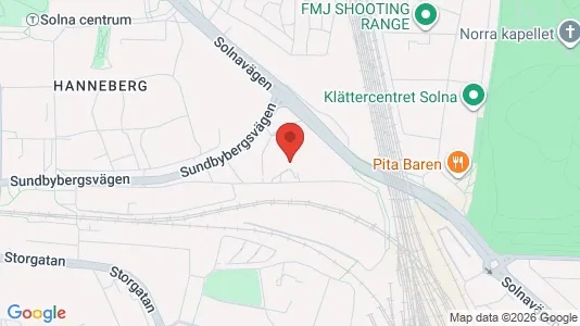 Kontorlokaler til leje i Solna - Foto fra Google Street View