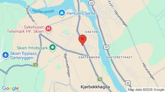 Warehouses for sale i Skien - Photo from Google Street View