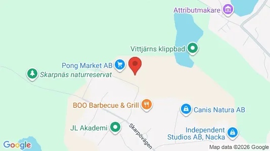 Lager til leie i Nacka – Bilde fra Google Street View