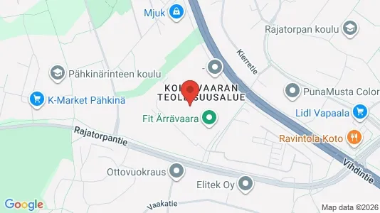 Büros zur Miete i Vantaa – Foto von Google Street View