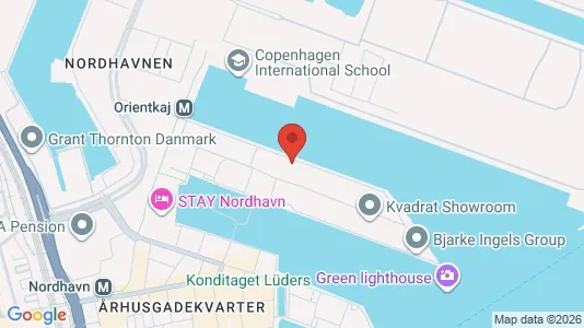 Büros zur Miete i Nordhavn – Foto von Google Street View
