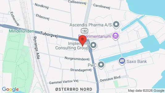 Office spaces for rent i Hellerup - kort over placeringen