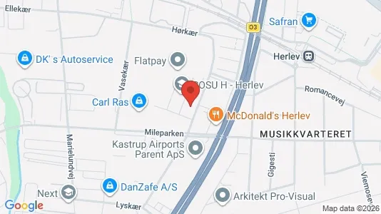 Coworking-tilat Vuokrattavana i Herlev - Kuva Google Street Viewstä