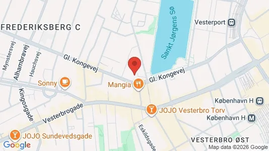 Office spaces for rent i Frederiksberg C - kort over placeringen