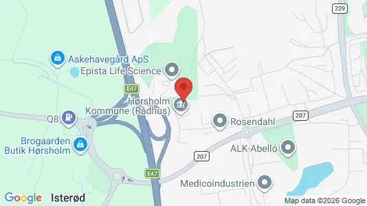 Büros zur Miete i Hørsholm - kort over placeringen